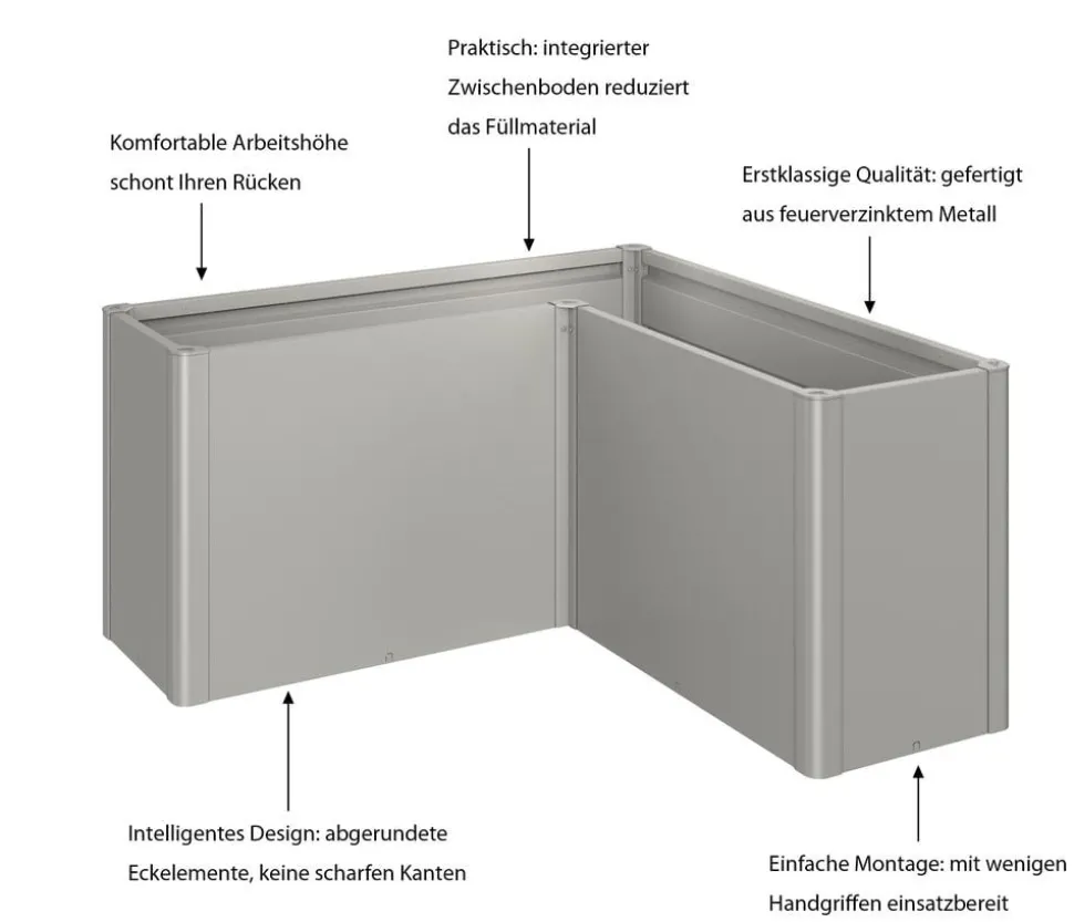 Biohort Hochbeet Belvedere L150