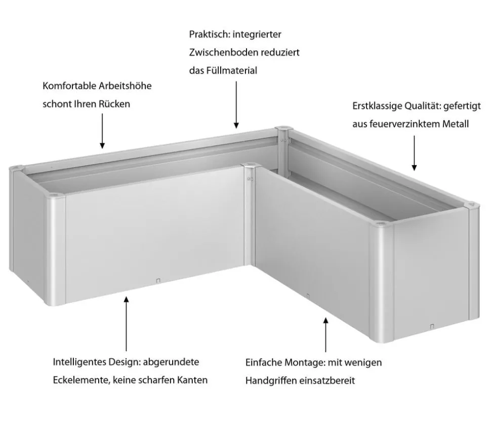Biohort Hochbeet Belvedere L150