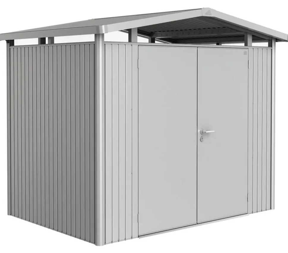 Biohort Metallgerätehaus Panorama® P2, ca. B273/H227/T198 cm