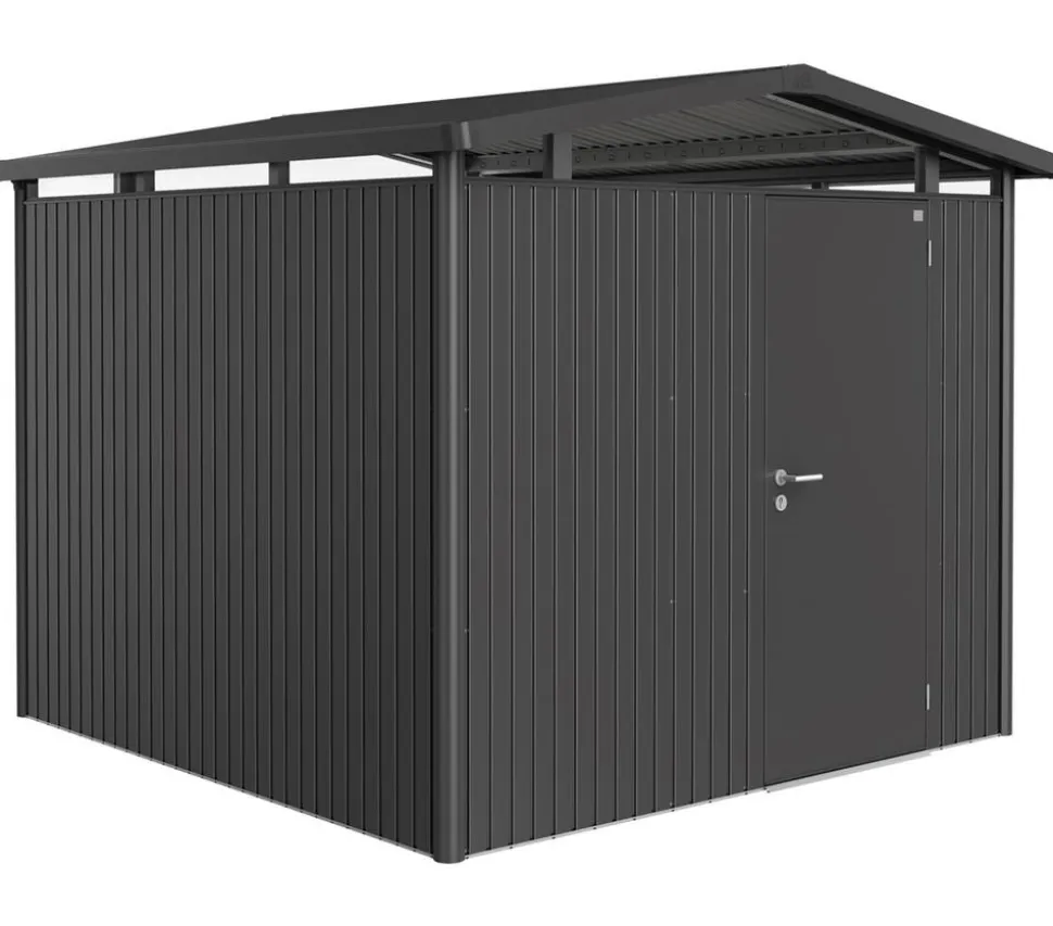 Biohort Metallgerätehaus Panorama® P2, ca. B273/H227/T198 cm