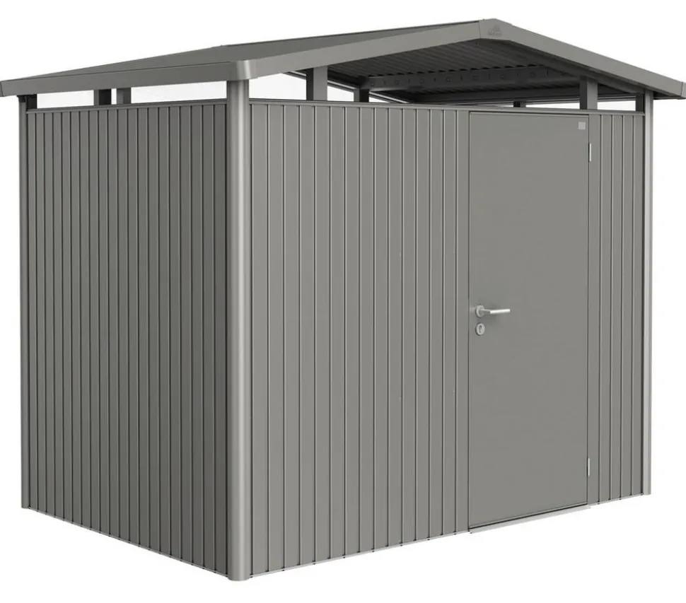 Biohort Metallgerätehaus Panorama® P2, ca. B273/H227/T198 cm