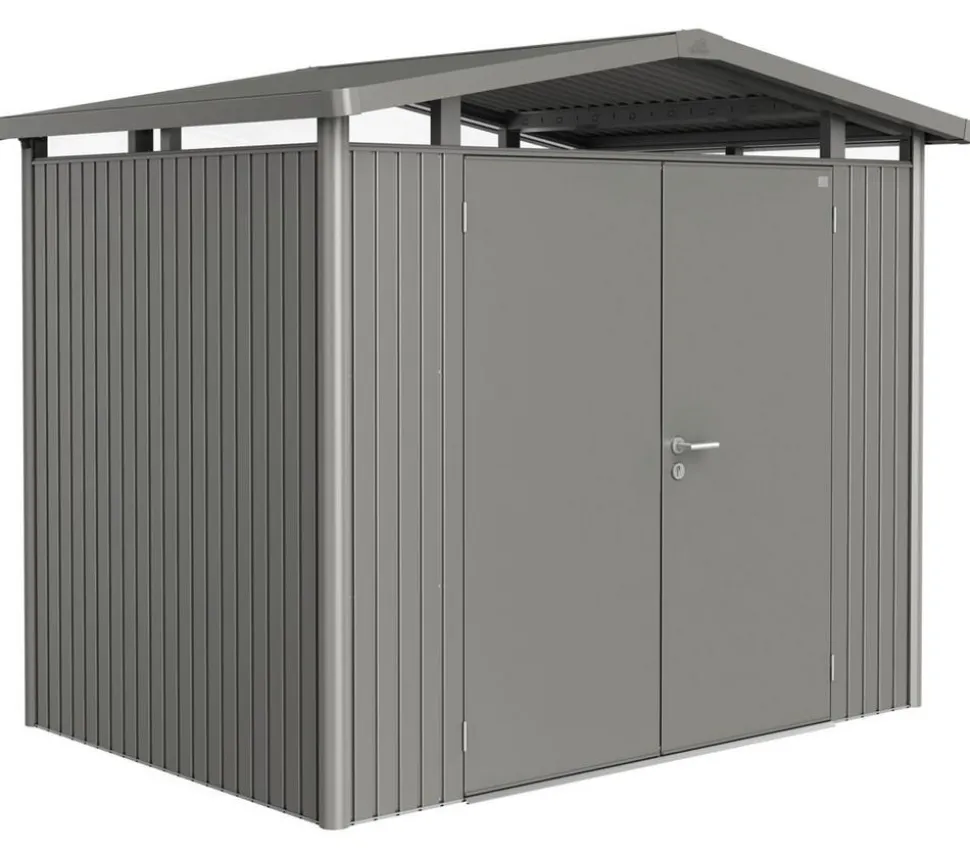 Biohort Metallgerätehaus Panorama® P2, ca. B273/H227/T198 cm