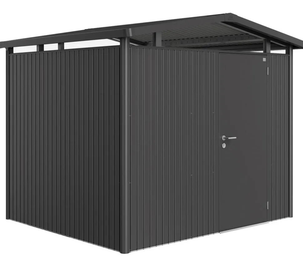 Biohort Metallgerätehaus Panorama® P3, ca. B273/H227/T238 cm
