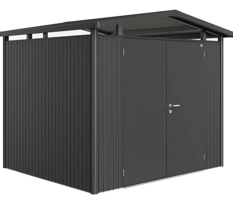 Biohort Metallgerätehaus Panorama® P3, ca. B273/H227/T238 cm