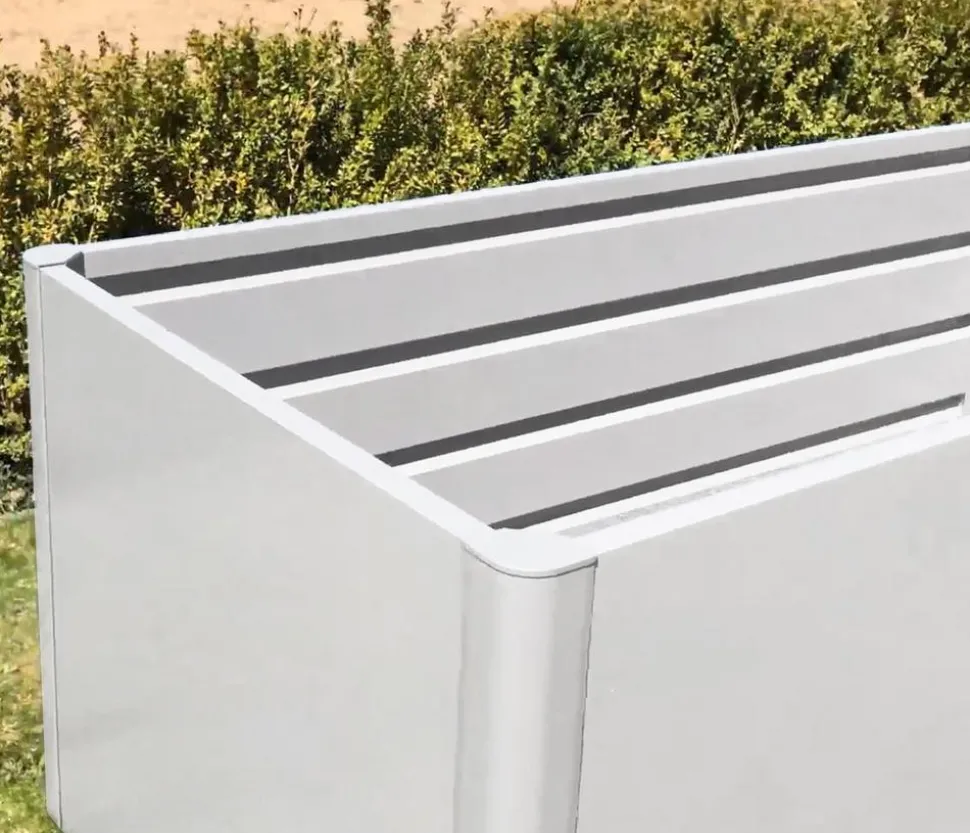 Biohort Metall HochBeet 1x0,5, ca. B103,1/H77/T54,7 cm
