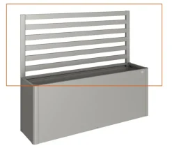 Biohort Metall-Rankgitter für HochBeet 4x1, ca. B397/H91/T4 cm