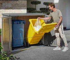 Biohort Mülltonnenbox Alex Duo, ca. B147/H129/T88 cm