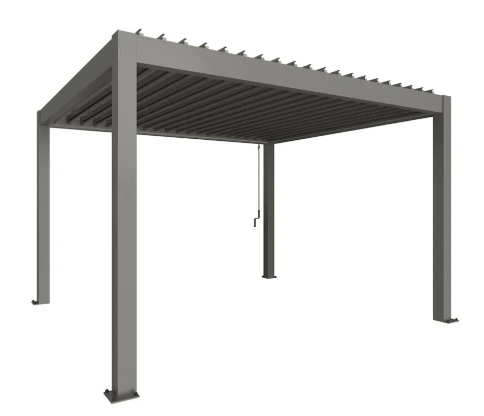 Biohort Pergola 4 x 3,5 einfarbig, ca. B404,5/H264/T367,5 cm