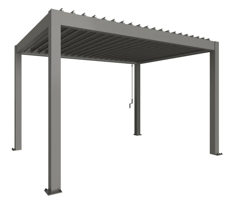 Biohort Pergola 4 x 3 einfarbig, ca. B404,5/H264/T312 cm