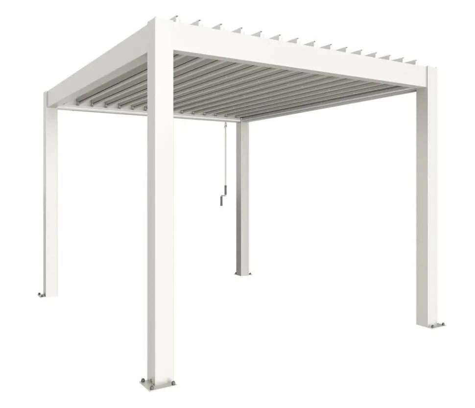 Biohort Pergola 3 x 3,5 einfarbig, ca. B312/H264/T367,5 cm