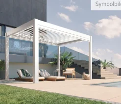 Biohort Pergola 5 x 3,5 einfarbig, ca. B515,5/H264/T367,5 cm