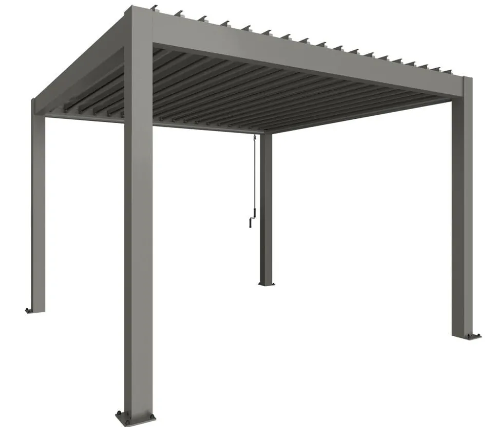 Biohort Pergola 3,5 x 3,5 einfarbig, ca. B367,5/H264/T367,5 cm