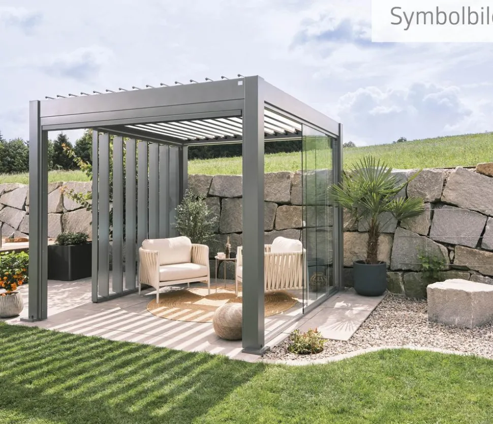 Biohort Pergola 5 x 3 einfarbig, ca. B515,5/H264/T312 cm