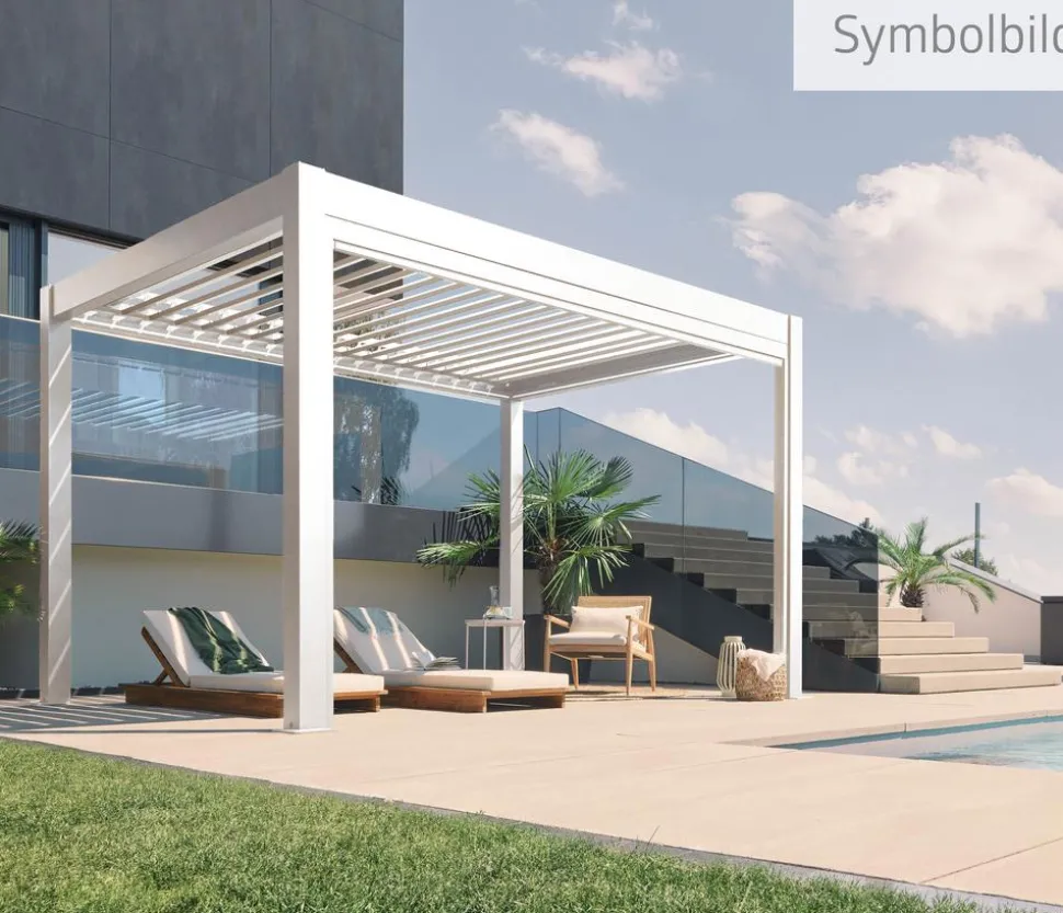 Biohort Pergola 4 x 3 zweifarbig, ca. B404,5/H264/T312 cm