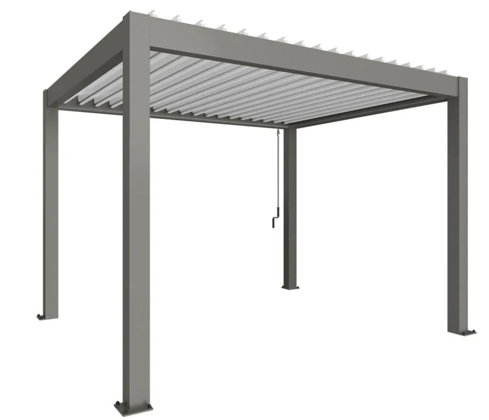Biohort Pergola 3,5 x 3 zweifarbig, ca. B367,5/H264/T312 cm