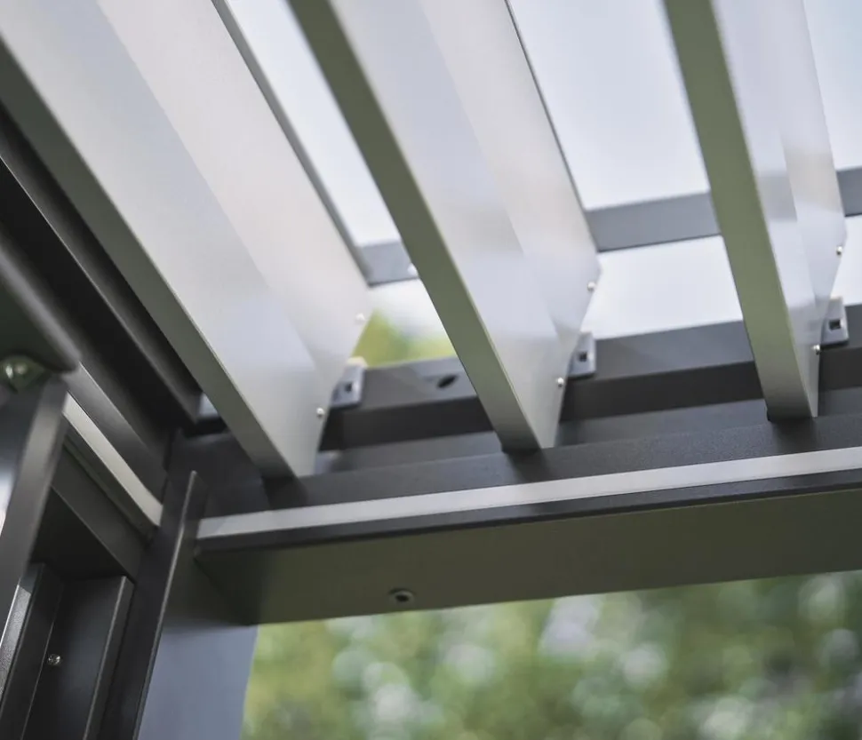 Biohort Pergola 3,5 x 3 zweifarbig, ca. B367,5/H264/T312 cm