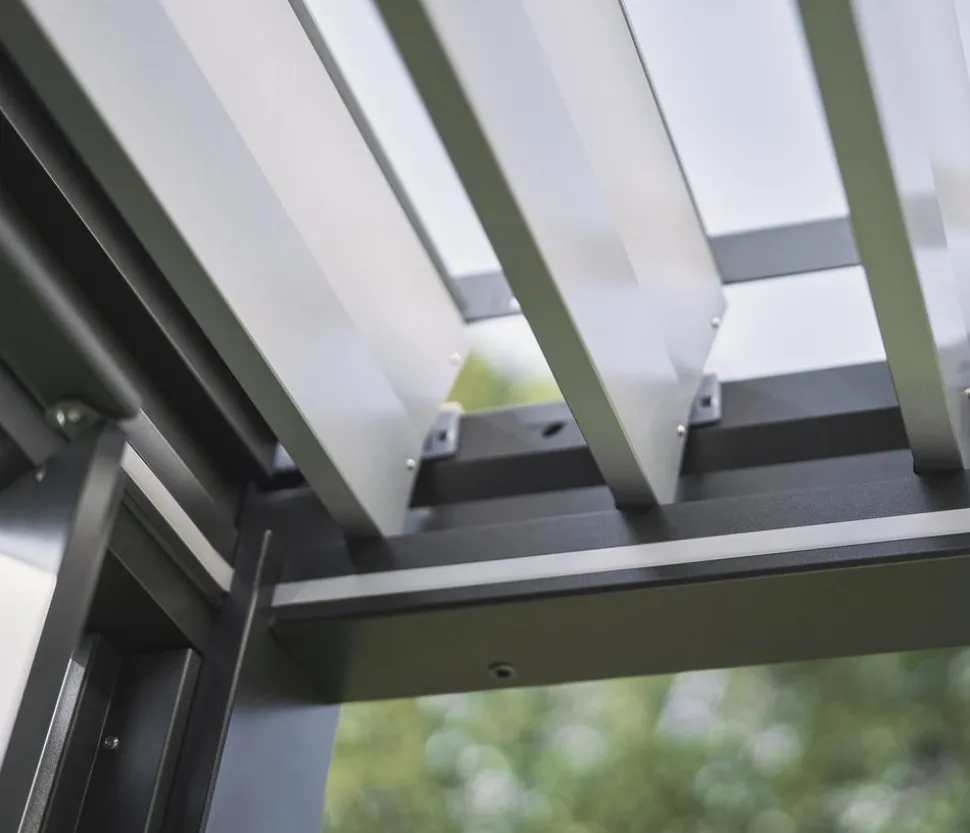 Biohort Pergola 5,5 x 3 zweifarbig, ca. B552,5/H264/T312 cm