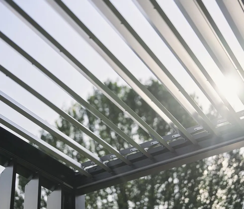 Biohort Pergola 4 x 3,5 zweifarbig, ca. B404,5/H264/T367,5 cm
