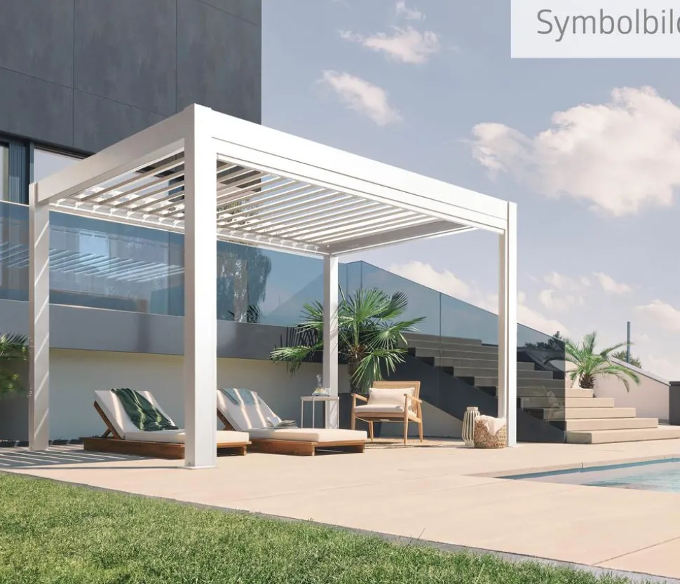 Biohort Pergola 5,5 x 3 zweifarbig, ca. B552,5/H264/T312 cm