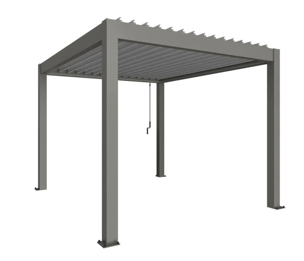 Biohort Pergola 3 x 3,5 zweifarbig, ca. B312/H264/T367,5 cm