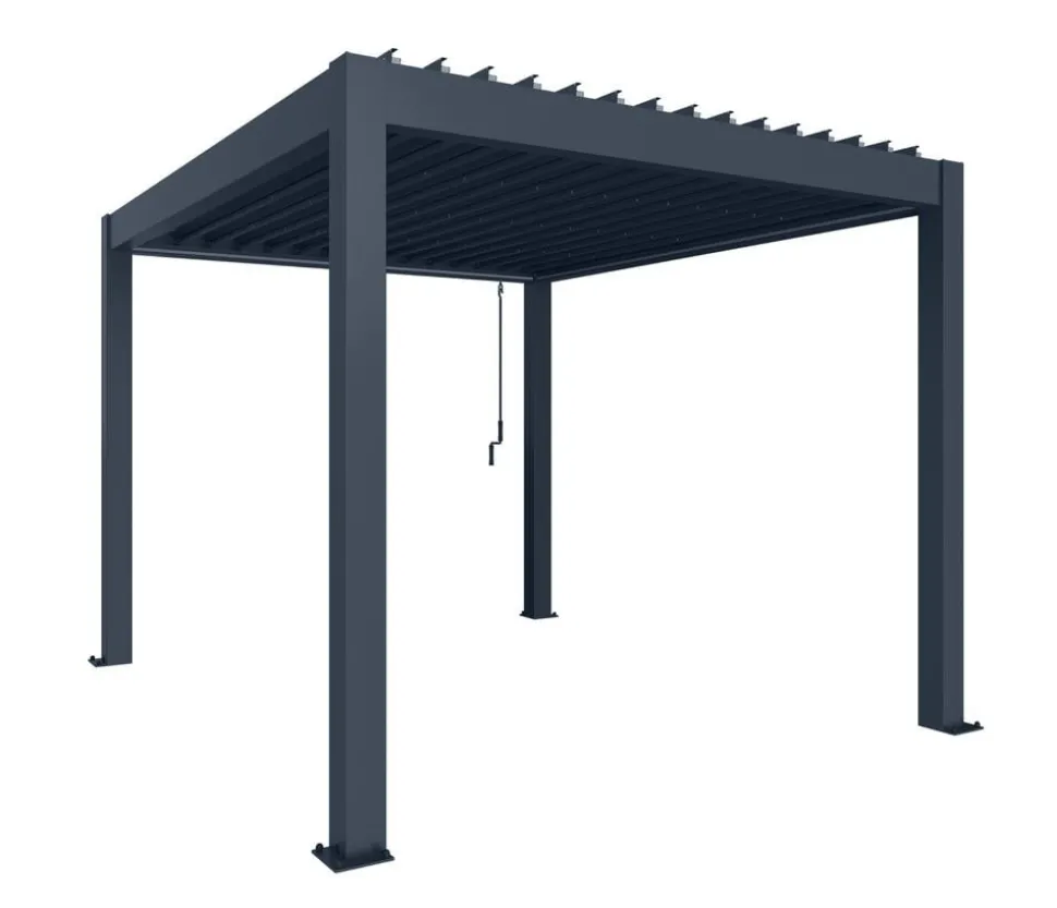 Biohort Pergola 3 x 3,5 zweifarbig, ca. B312/H264/T367,5 cm