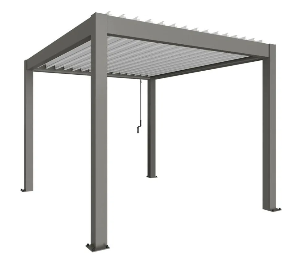 Biohort Pergola 3 x 3,5 zweifarbig, ca. B312/H264/T367,5 cm