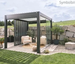 Biohort Pergola 6 x 3,5 zweifarbig, ca. B608/H364/T367,5 cm