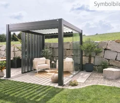 Biohort Pergola 6 x 3 zweifarbig, ca. B608/H264/T312 cm