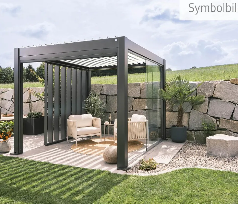 Biohort Pergola 6 x 3,5 zweifarbig, ca. B608/H364/T367,5 cm