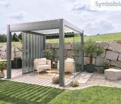 Biohort Pergola 5 x 3 zweifarbig, ca. B515,5/H264/T312 cm
