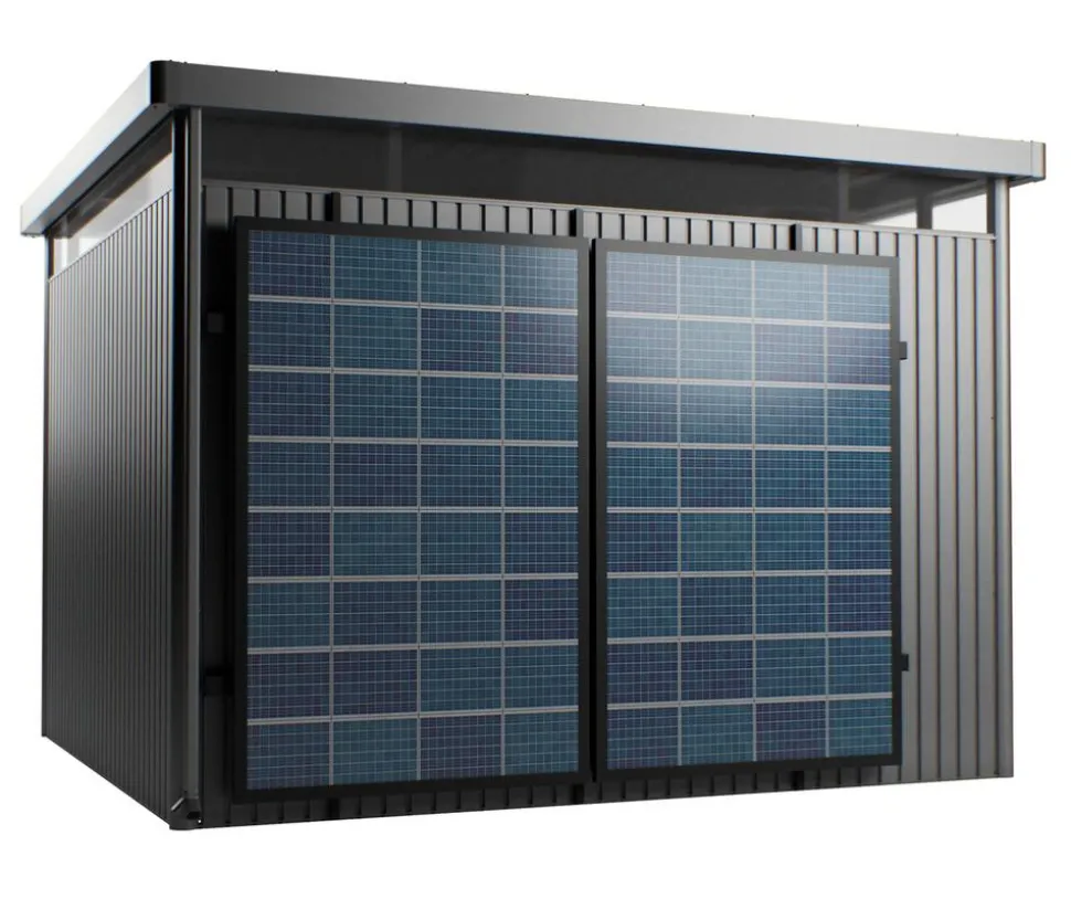 Biohort Photovoltaik-Montageschienen für Gerätehaus Neo