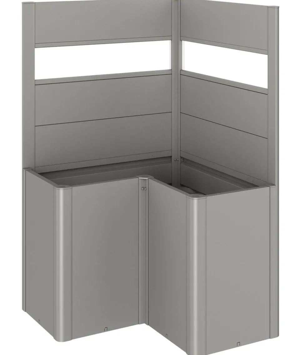 Biohort Sichtschutz Belvedere L100 mit Acrylglas, ca. B102/H91/T102 cm