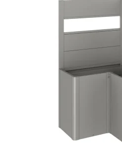 Biohort Sichtschutz Belvedere L100 mit Acrylglas, ca. B102/H91/T102 cm