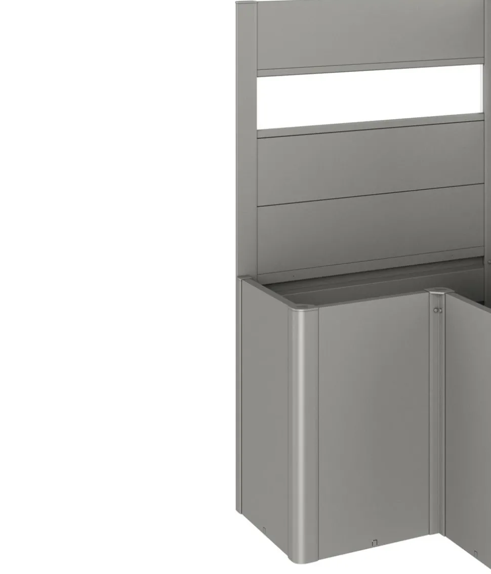 Biohort Sichtschutz Belvedere L100 mit Acrylglas, ca. B102/H91/T102 cm