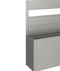Biohort Sichtschutz Belvedere 150 mit Acrylglas, ca. B152/H91/T4 cm