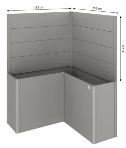 Biohort Sichtschutz Belvedere L150, ca. B152/H91/T152 cm