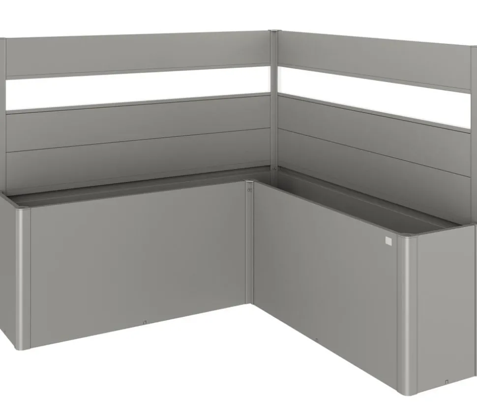 Biohort Sichtschutz Belvedere L200 mit Acrylglas, ca. B201/H91/T201 cm