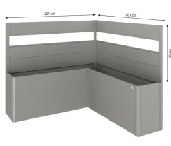 Biohort Sichtschutz Belvedere L100, ca. B102/H91/T102 cm