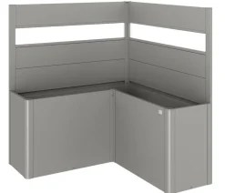 Biohort Sichtschutz Belvedere L150 mit Acrylglas, ca. B152/H91/T152 cm