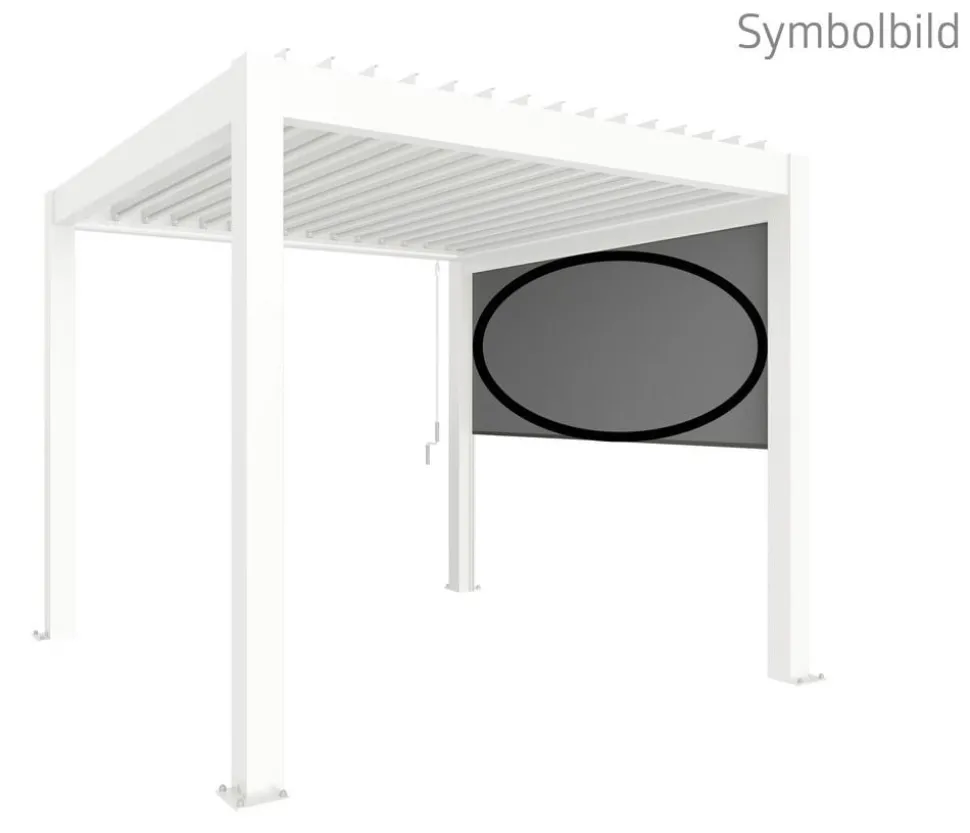 Biohort Sonnenschutzrollo Gr. 3 m, elektrisch, ca. B235/H10/T272 cm