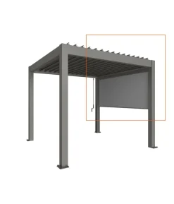Biohort Sonnenschutzrollo Gr. 4 m, ca. B364/H235/T10 cm