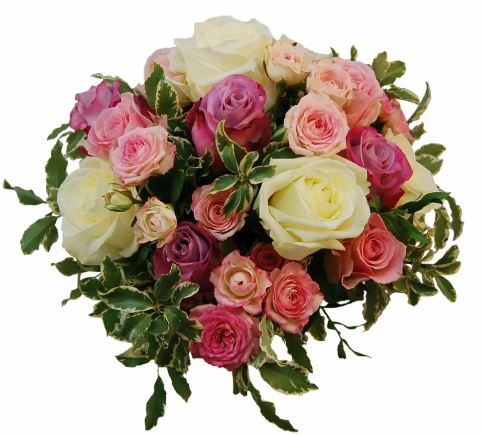 Blumenstrauß Rosenliebe, ca. Ø30 cm