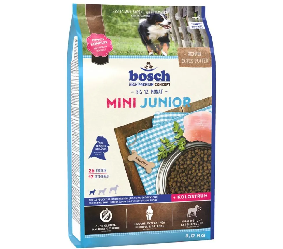 bosch Trockenfutter für Hunde Mini Junior