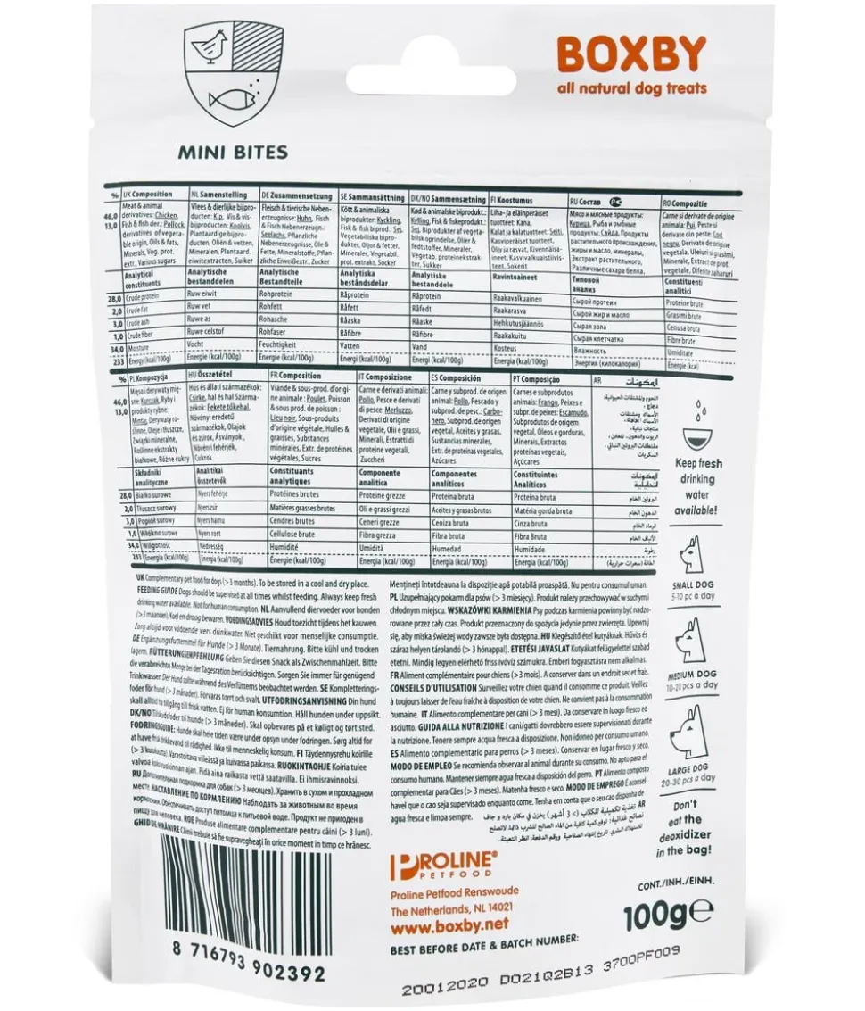 Boxby Hundesnack Mini Bites Puppy & Adult
