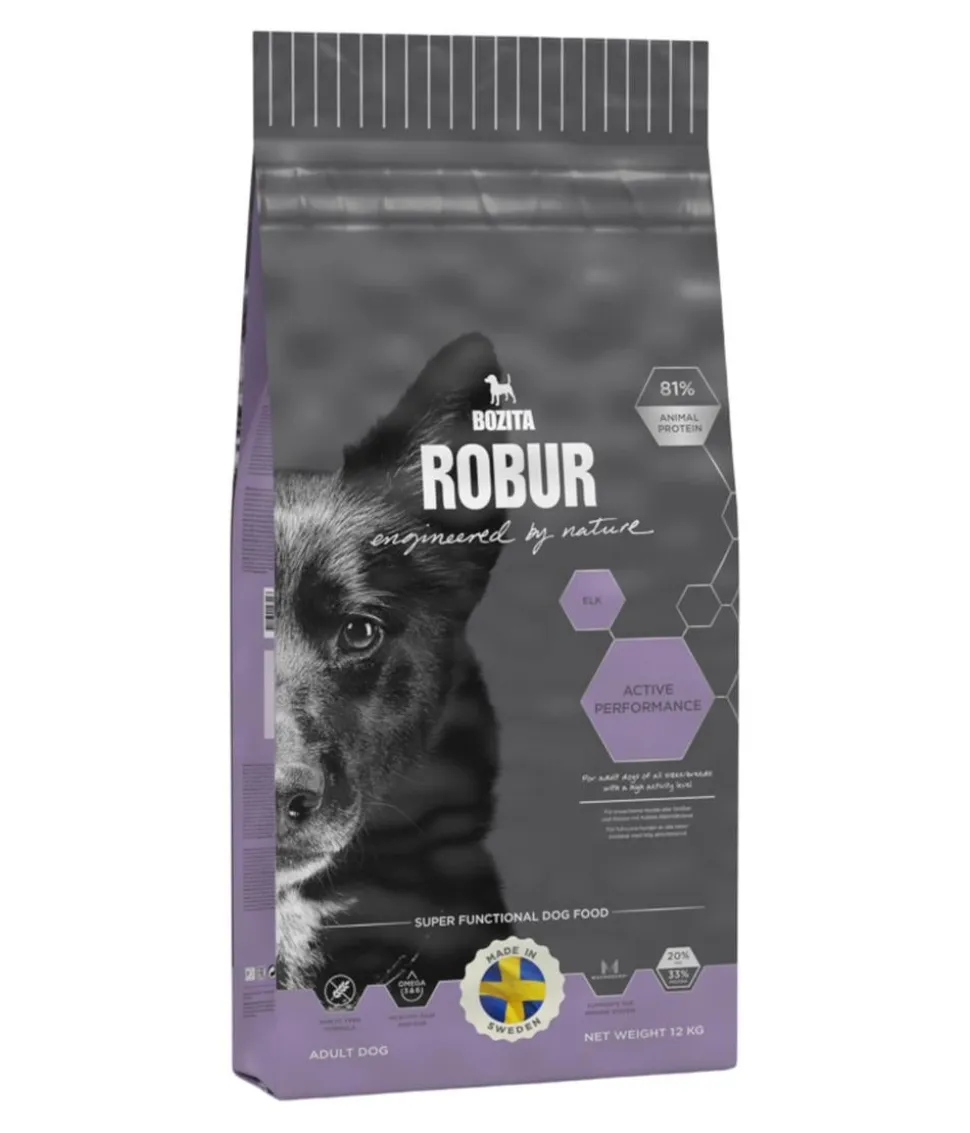 Bozita Robur Trockenfutter für Hunde Active Performance 33/20