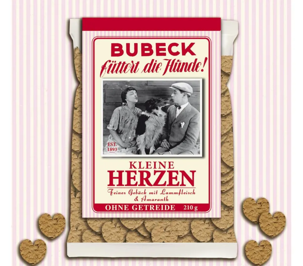Bubeck Hundesnack Kleine Herzen, 210 g