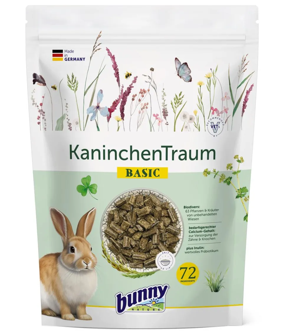 bunny® NATURE Kaninchenfutter KaninchenTraum BASIC