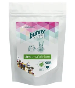 bunny® NATURE Kleintierfutter Health Food & Care UroLowCalcium, 800 g