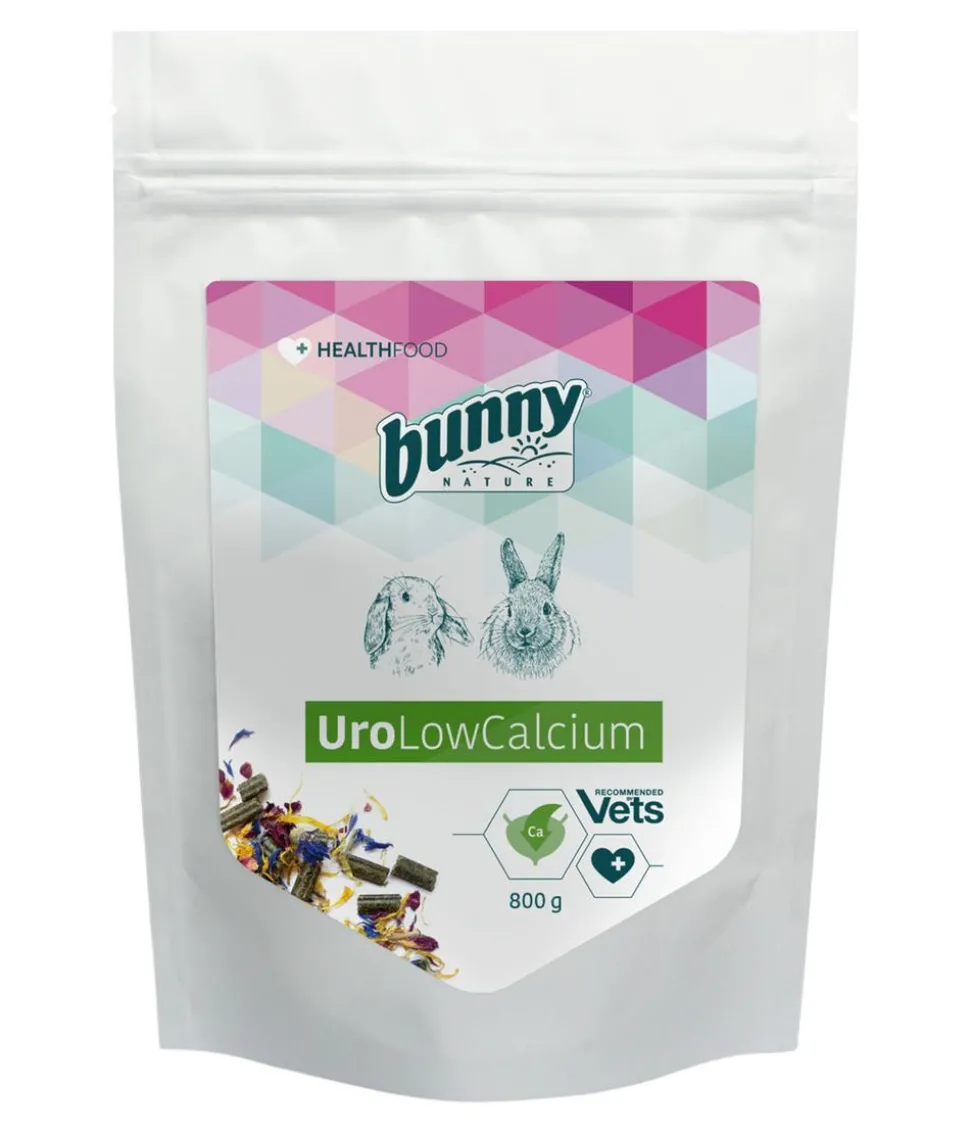 bunny® NATURE Kleintierfutter Health Food & Care UroLowCalcium, 800 g