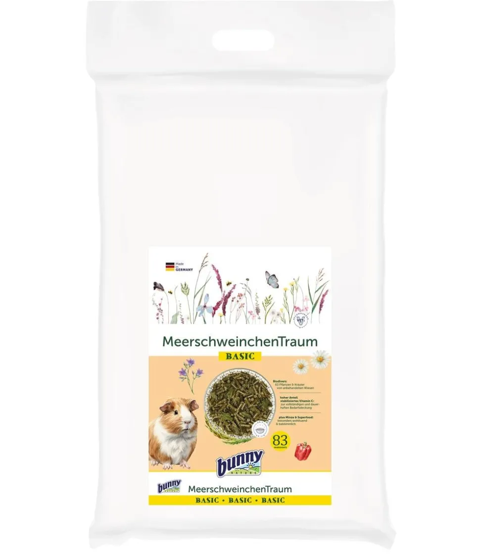 bunny® NATURE Meerschweinchenfutter MeerschweinchenTraum BASIC